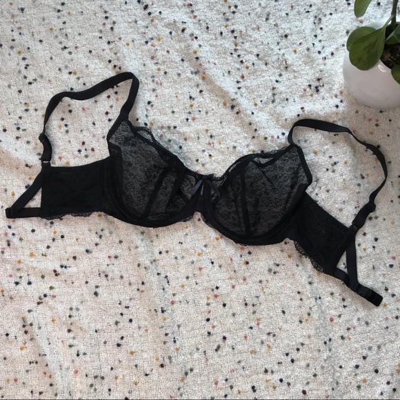 Freya Fancies Lace Plunge Bra - 32H - Picture 3 of 15